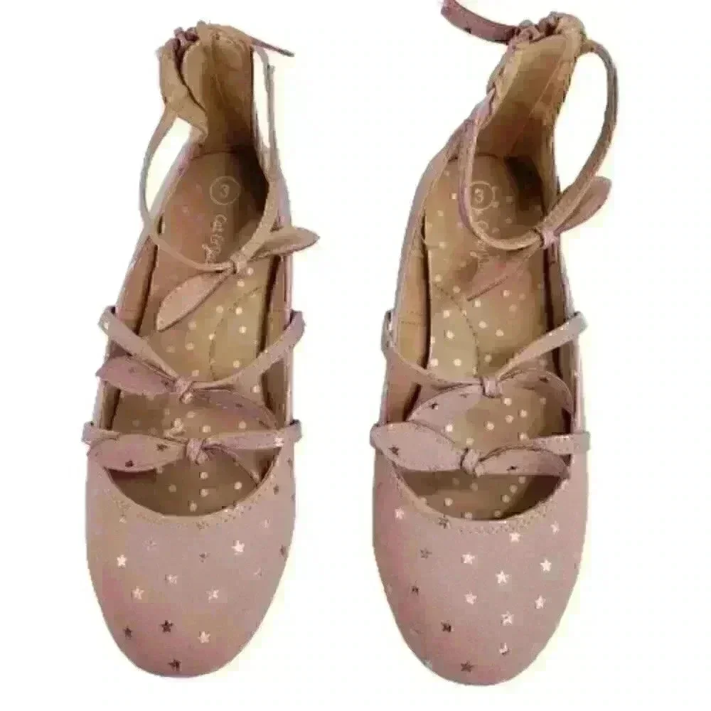 Cat & Jack Toddler Girls Sz 3 Sandals Authentic